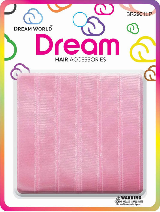 DREAM HAIR RIBBON LIGHT PINK 6PC .5 IN