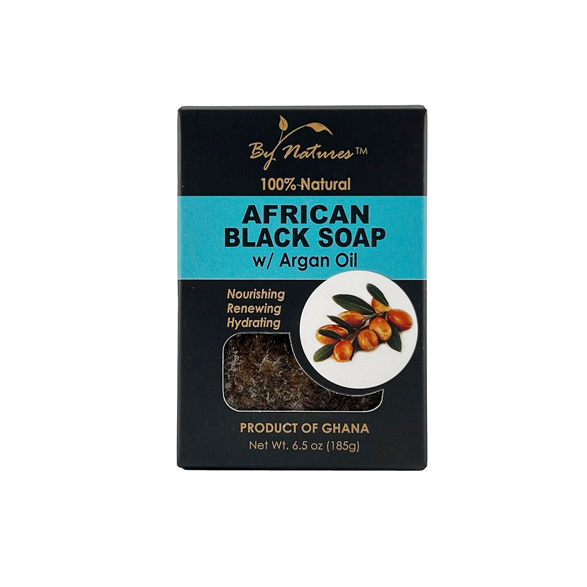 By Natures African Black Soap Argan Oil 6.5 oz