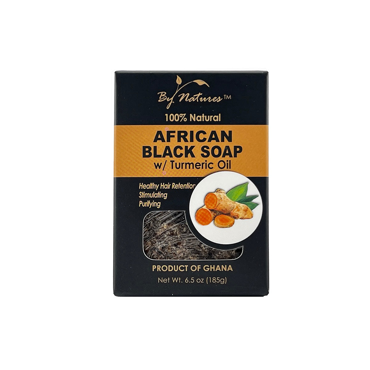 By Natures African Black Soap Turmeric Oil 6.5 oz