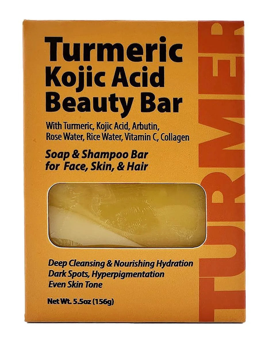 By Natures Turmeric Kojic Acid Beauty Bar 5.5 oz