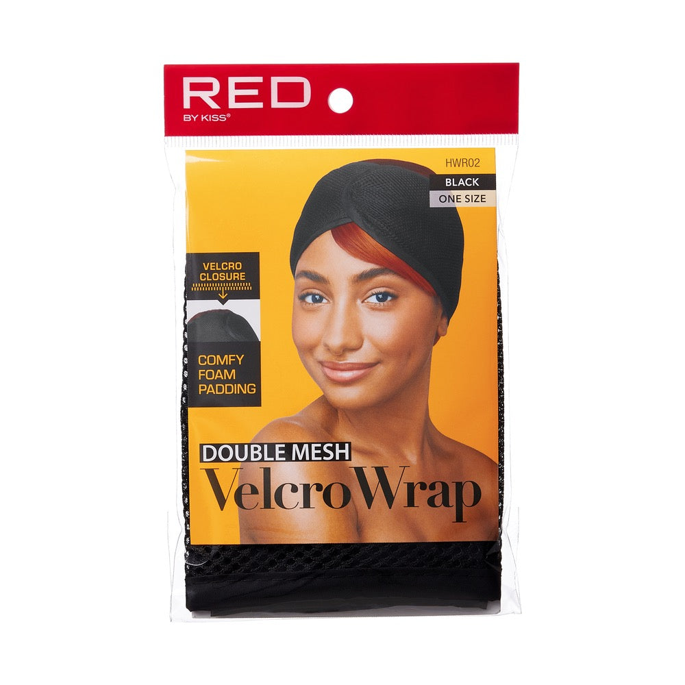 RED Double Mesh Velcro Wrap
