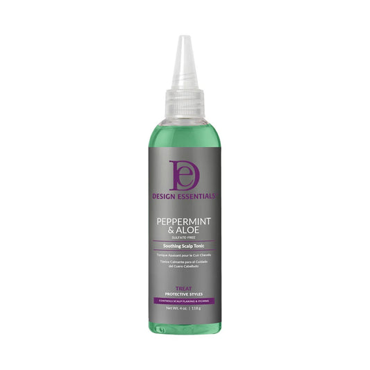 Design Essentials Peppermint & Aloe Soothing Scalp Tonic 4oz