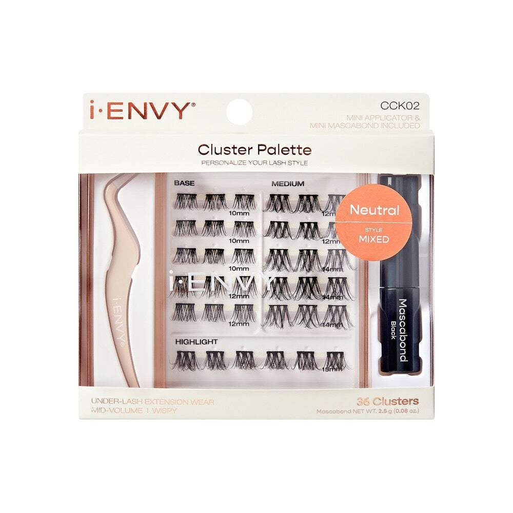 I Envy Lash Cluster Palette Kit- Neutral