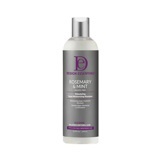 Design Essentials Rosemary & Mint Stimulating Super Moisturizing Shampoo 12oz