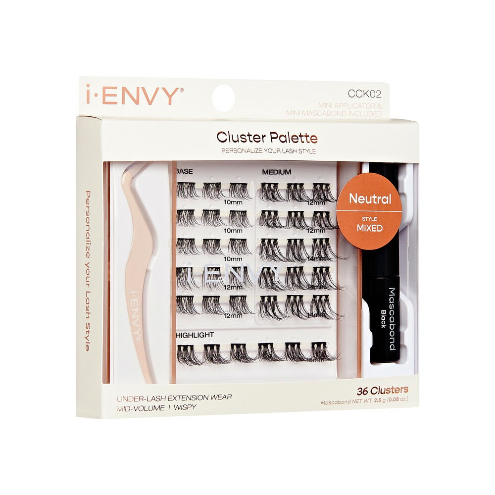 I Envy Lash Cluster Palette Kit- Neutral