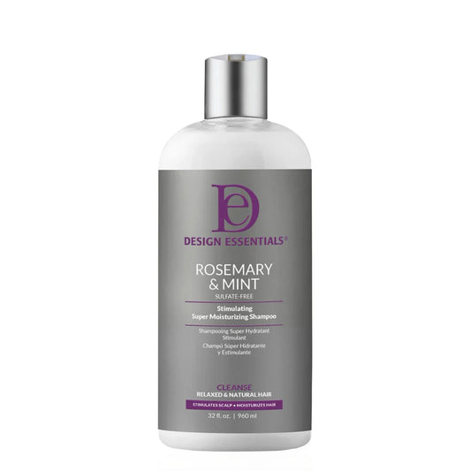 Design Essentials Rosemary & Mint Stimulating Super Moisturizing Shampoo 32oz