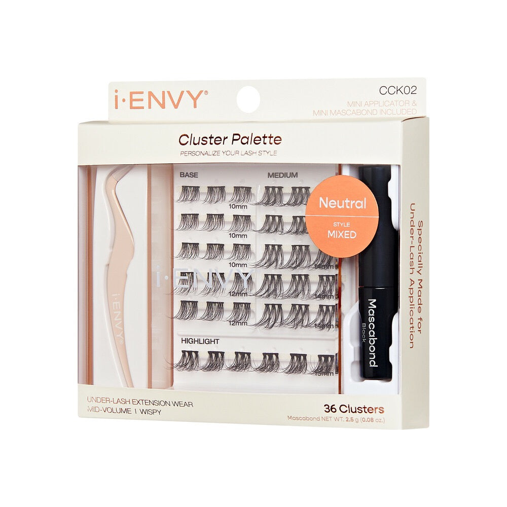I Envy Lash Cluster Palette Kit- Neutral