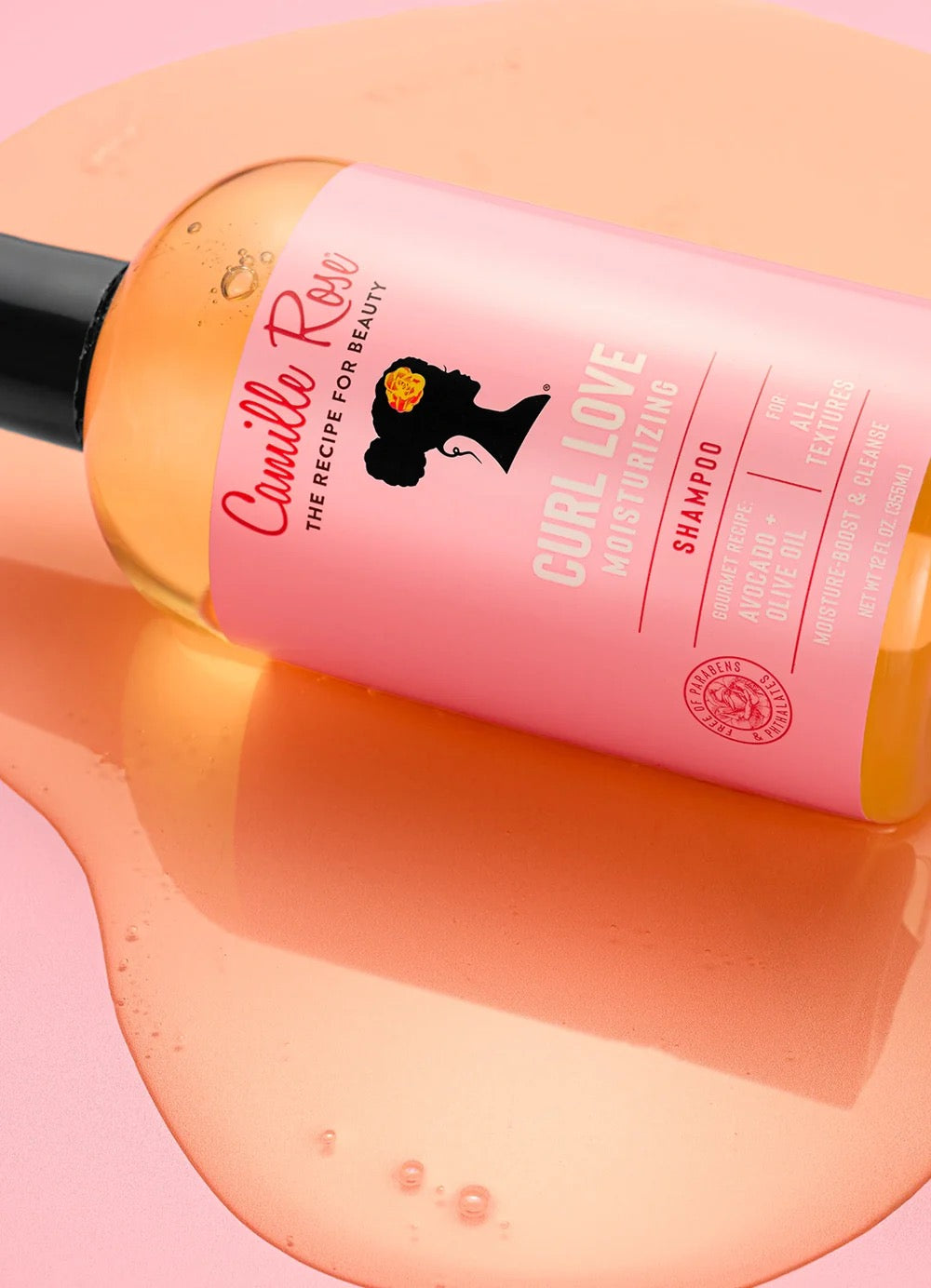 Camille Rose Curl Love Shampoo 12oz