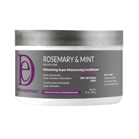 Design Essentials Rosemary & Mint Stimulating Super Moisturizing Conditioner 11oz