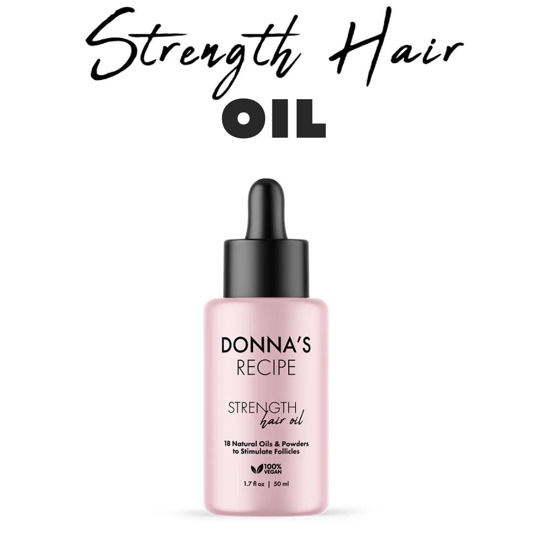 Donna's Recipe Strength Hair Oil 1.7 oz
