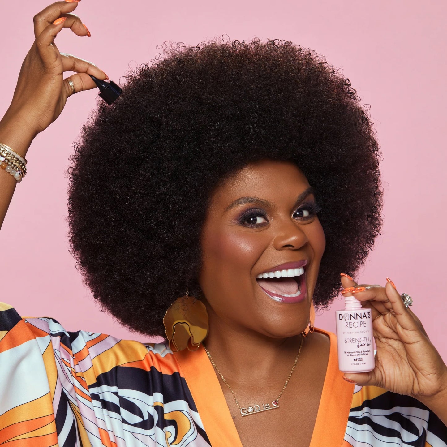 Donna's Recipe Strength Hair Oil 1.7 oz