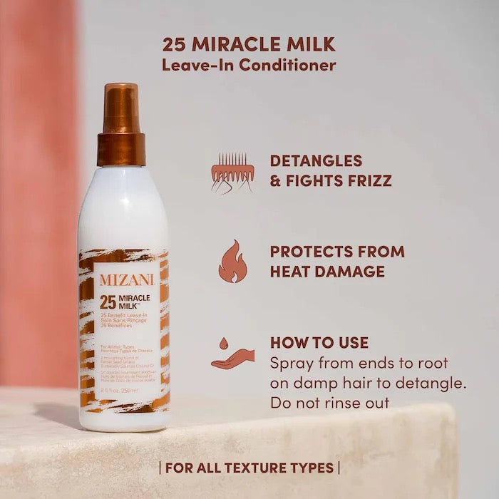 Mizani 25 Miracle Milk Leave-In Conditioner 13.5oz