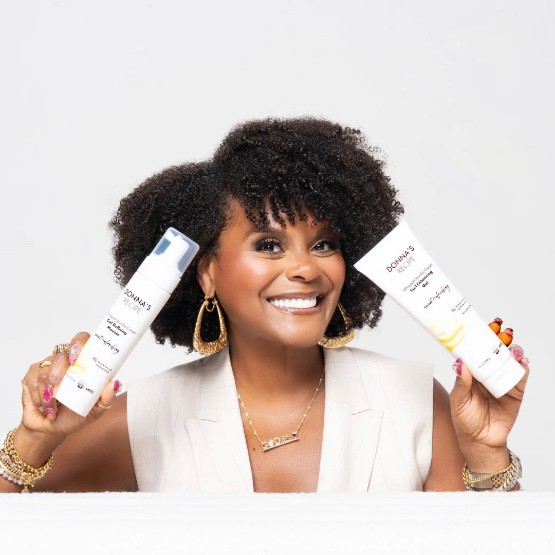 Donna's Recipe Curl Enhancing Gel - Whipped Vanilla Cream 10 oz