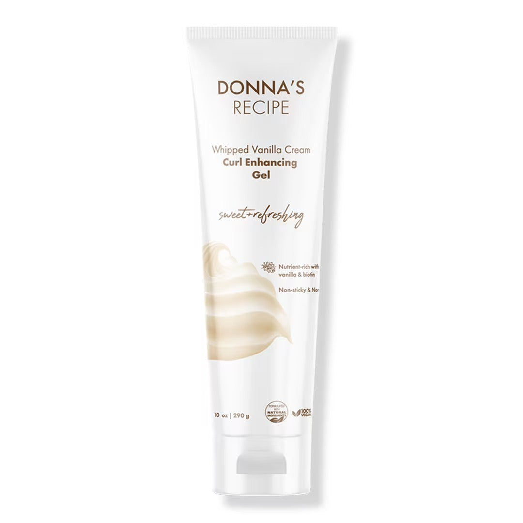 Donna's Recipe Curl Enhancing Gel - Whipped Vanilla Cream 10 oz