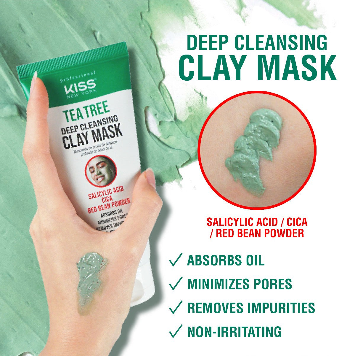 KNP Tea Tree Deep Cleansing Clay Mask
