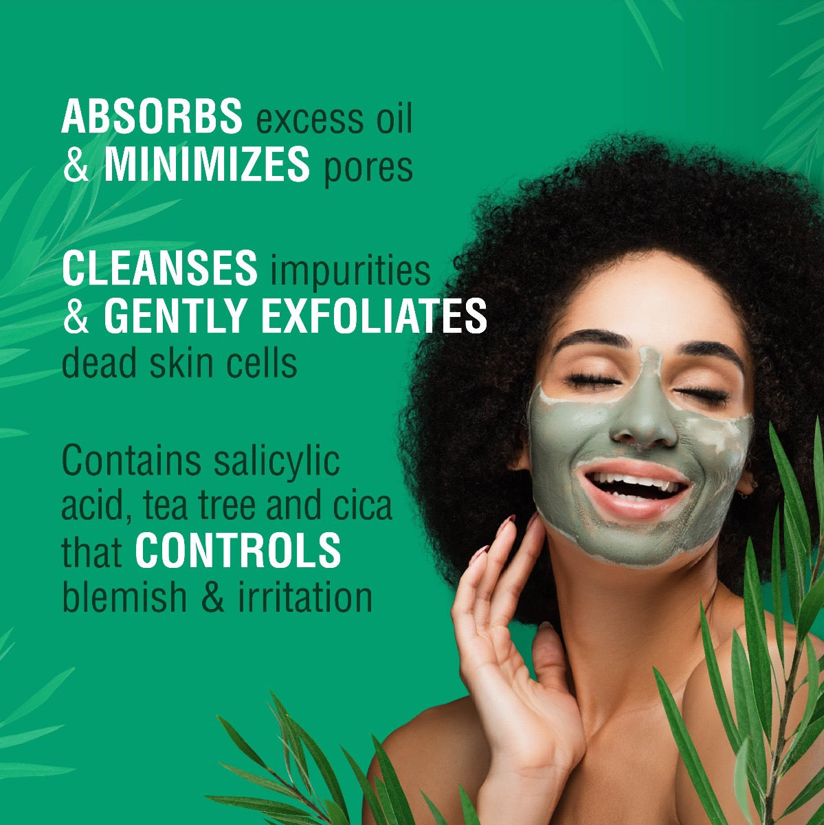 KNP Tea Tree Deep Cleansing Clay Mask