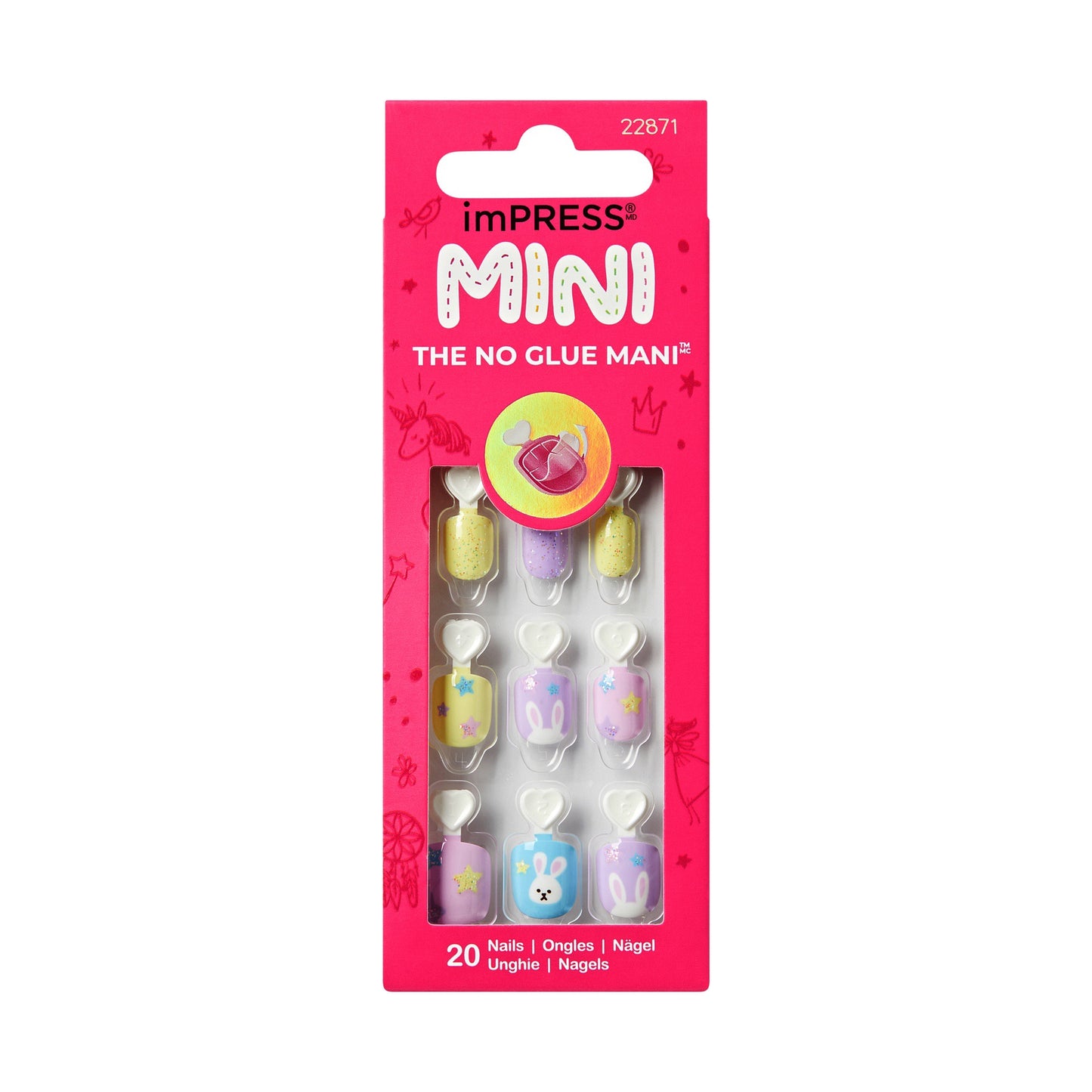 Kiss imPress Kids No Glue Mani Easter Charm