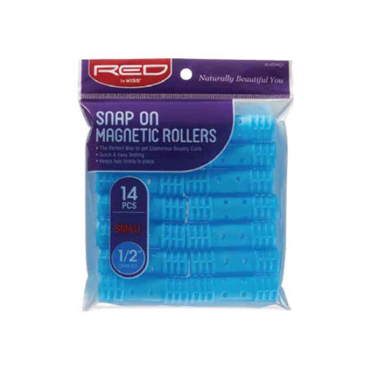 RED Snap On Magnetic Roller Small Blue