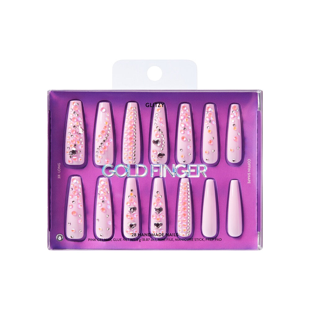 Gold Finger Handmade Nails - Yummy