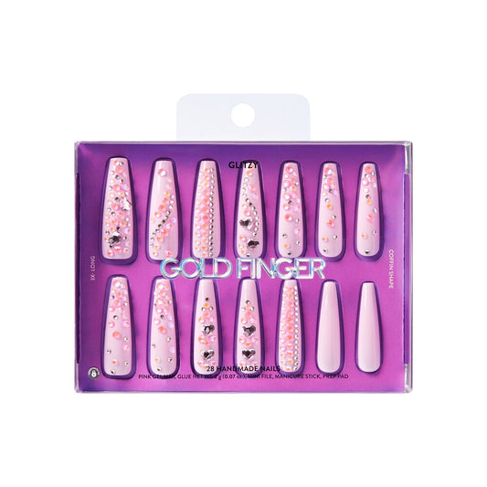 Gold Finger Handmade Nails - Yummy