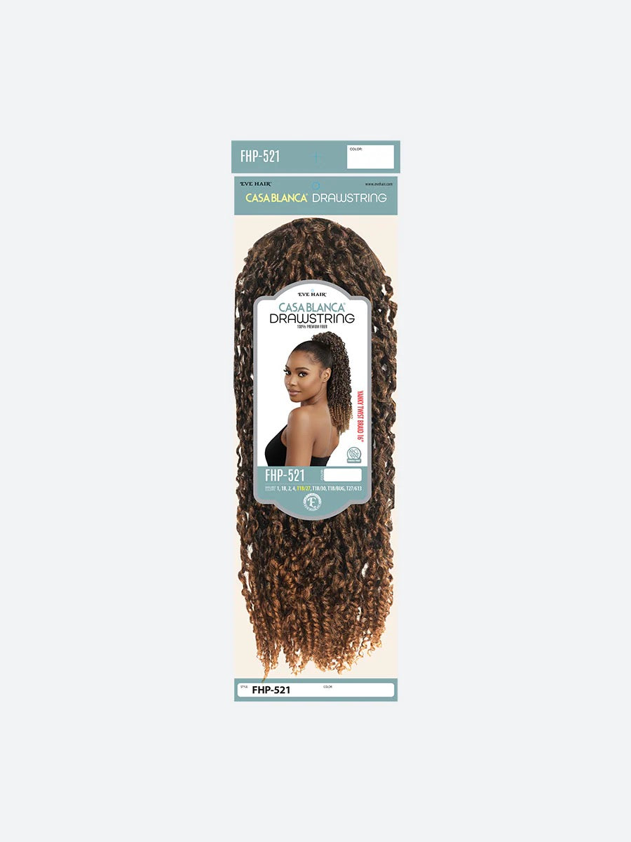 EVE FHP 521 Yanky Twist Braid Ponytail 16"