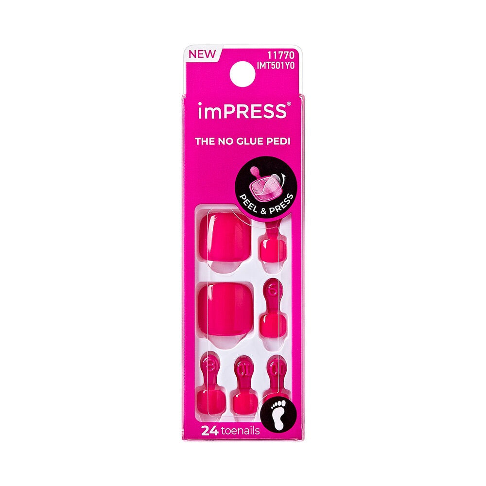 KISS IMPRESS TOENAILS - Rising