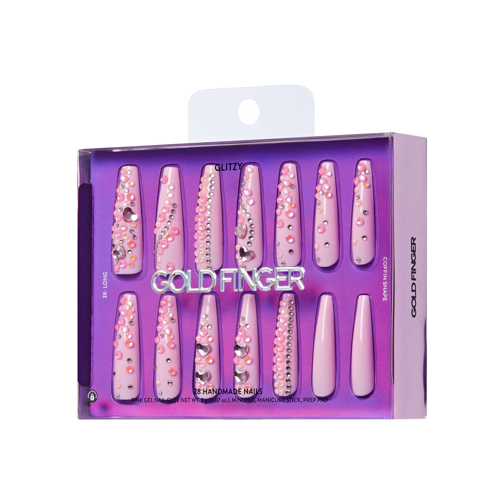 Gold Finger Handmade Nails - Yummy