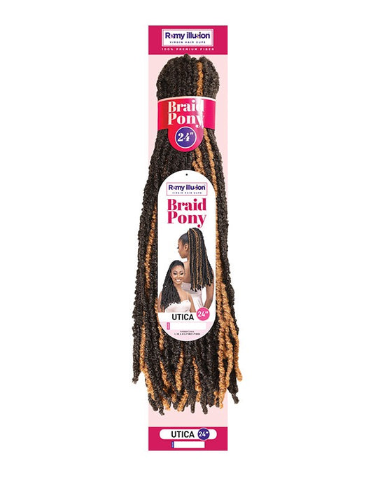 Janet Remy Illusion Pony Utica 24"