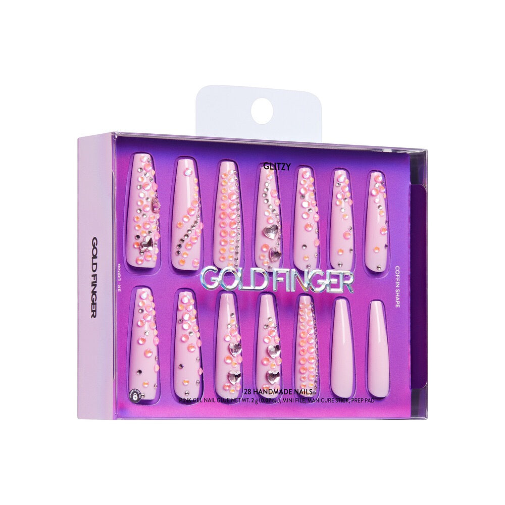 Gold Finger Handmade Nails - Yummy