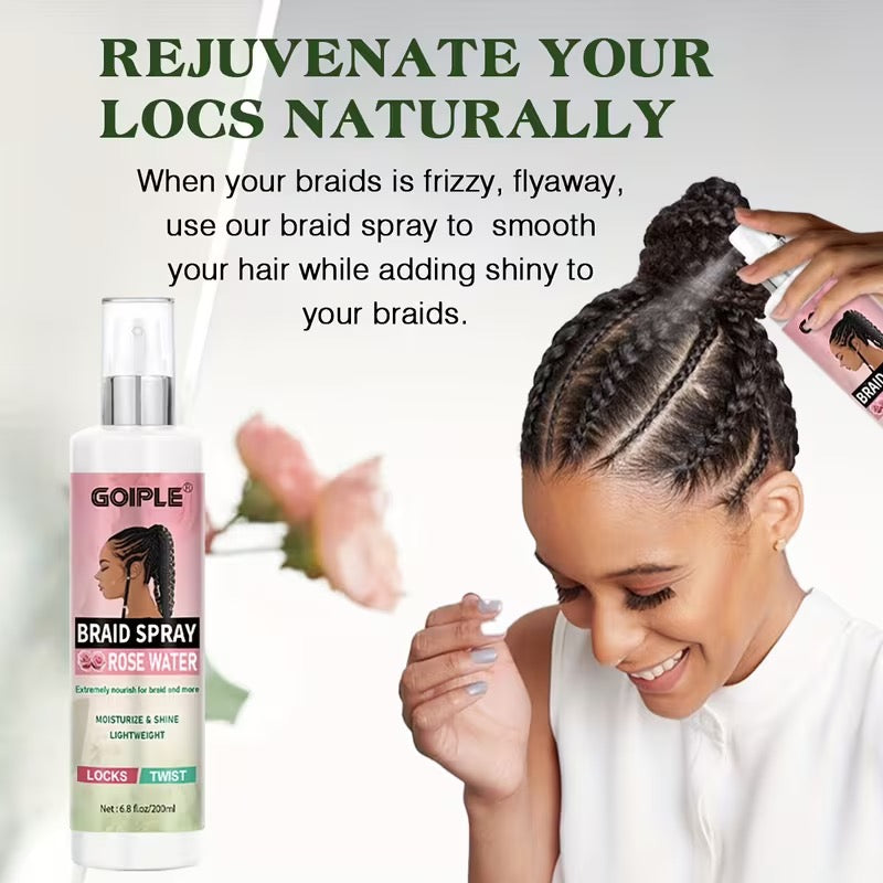 Goiple Rose Water Braid Spray 6.8oz