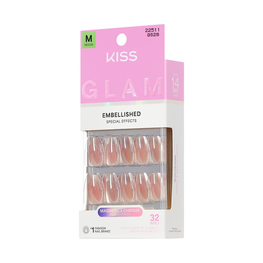 KISS Glam NAILS- DUSK MIRAGE