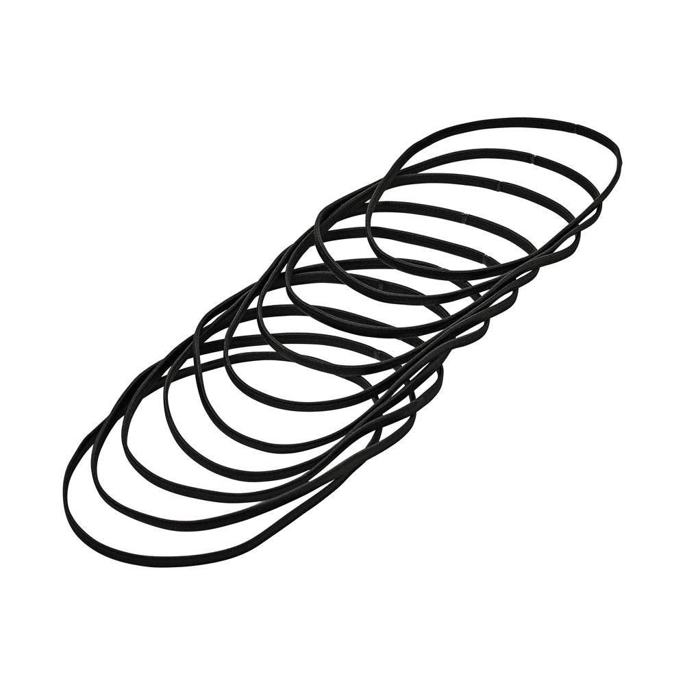 RED Headband 10 pcs 5mm Black