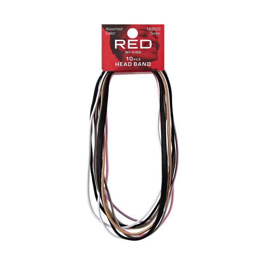 RED Headband 10 pcs 5mm Assorted Color
