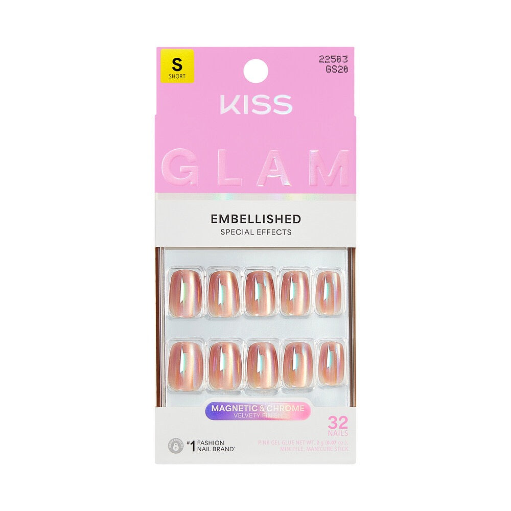 KISS Glam NAILS- GOLDEN HOUR AFFAIRS