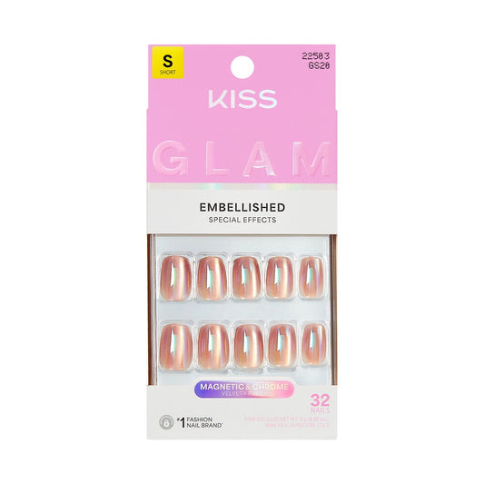 KISS Glam NAILS- GOLDEN HOUR AFFAIRS