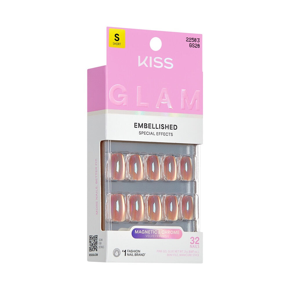 KISS Glam NAILS- GOLDEN HOUR AFFAIRS
