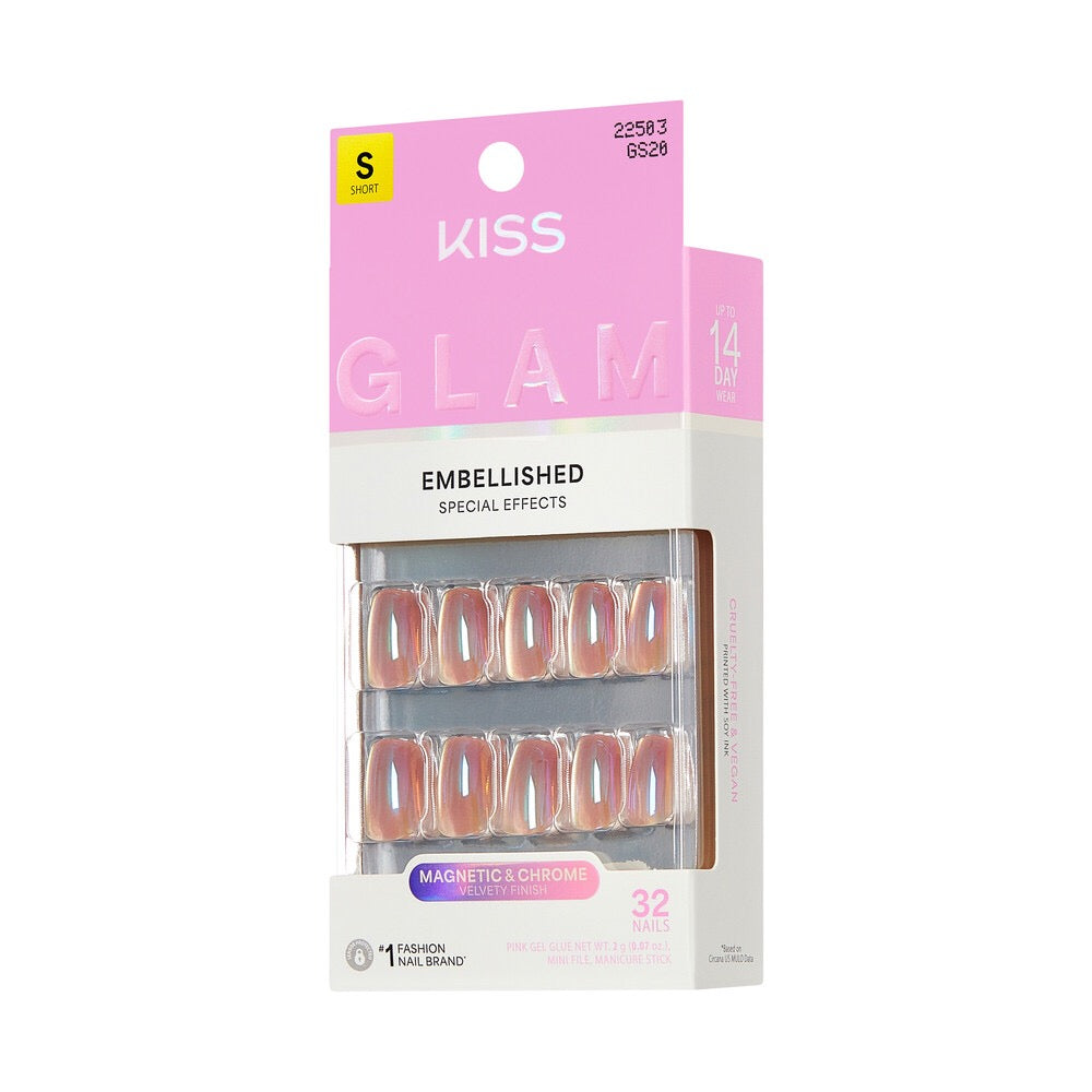 KISS Glam NAILS- GOLDEN HOUR AFFAIRS