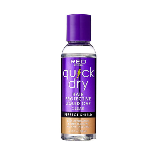 RED Quick Dry Hair Protective Liquid Cap - Clear