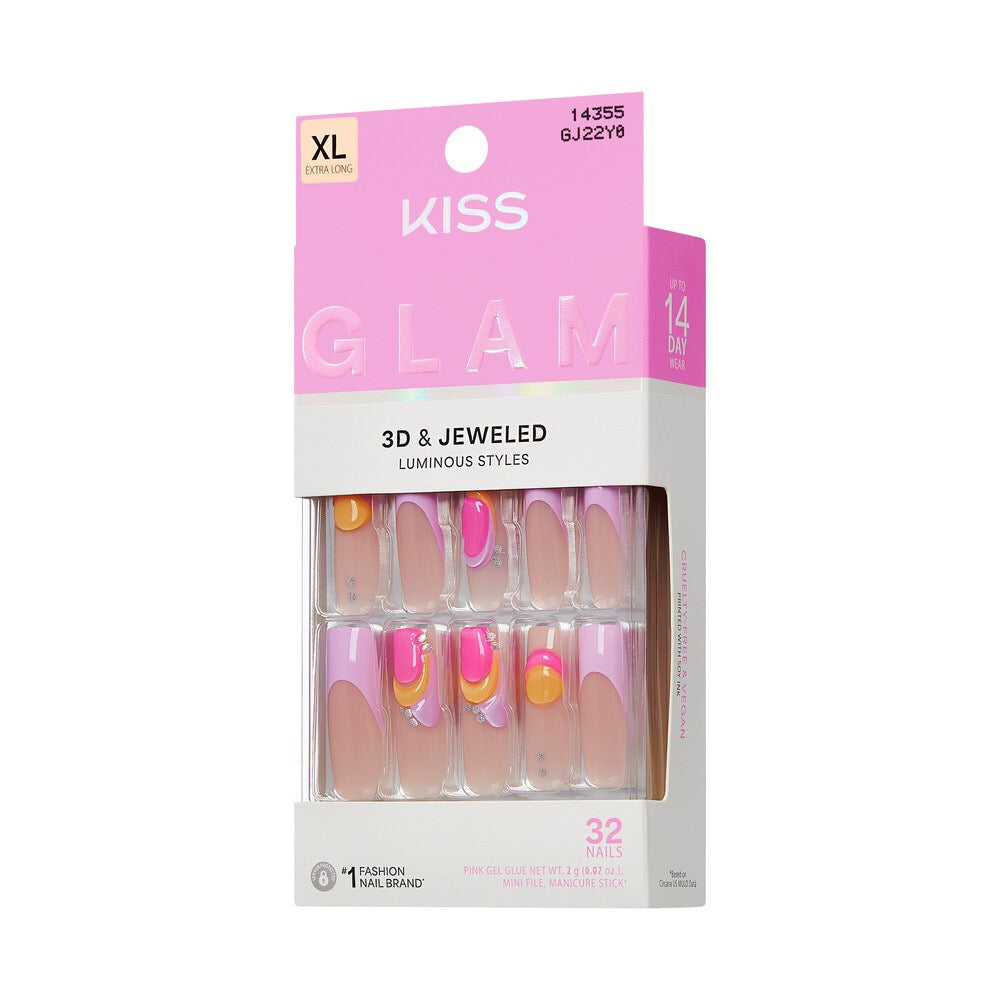 KISS Glam NAILS - LATEST ON TREND