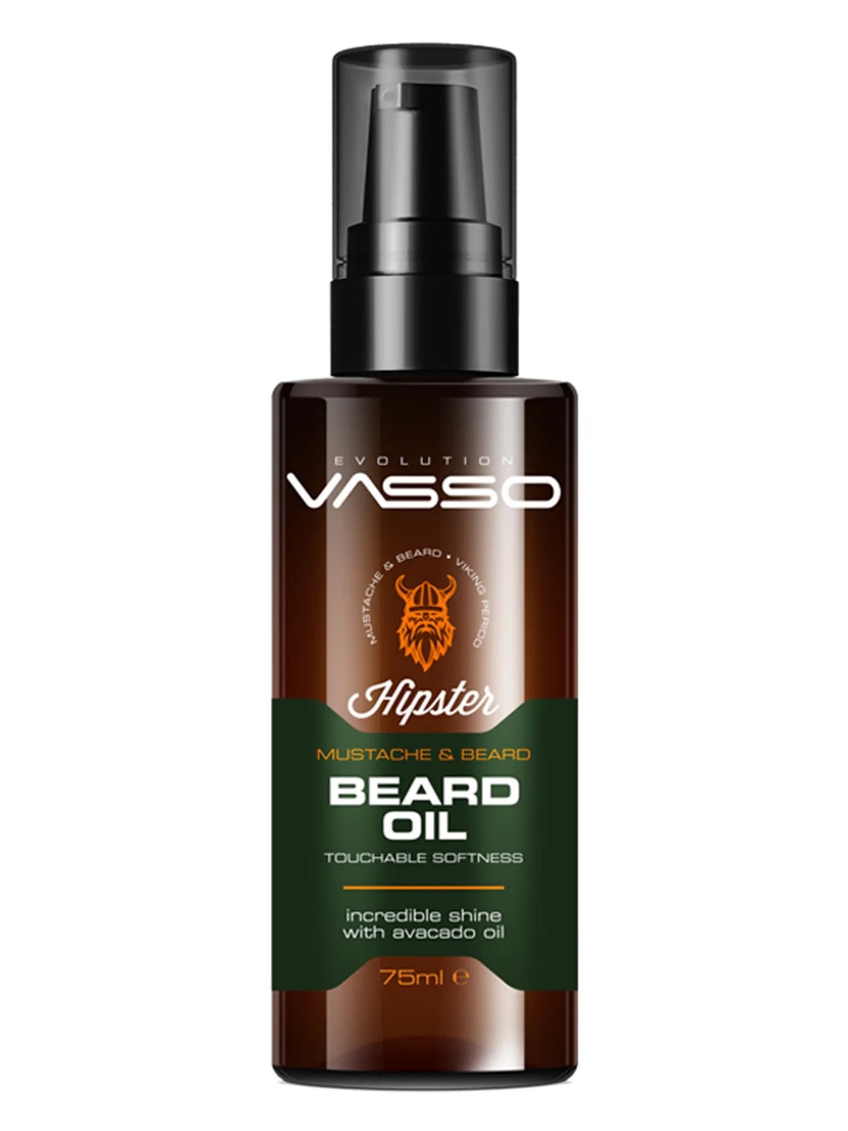 Vasso Hipster Mustache and Beard Oil 75ML