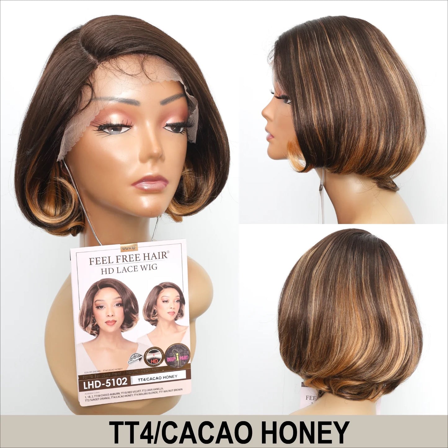 HR Tru Wig LHD-5102 HD Lace Wig