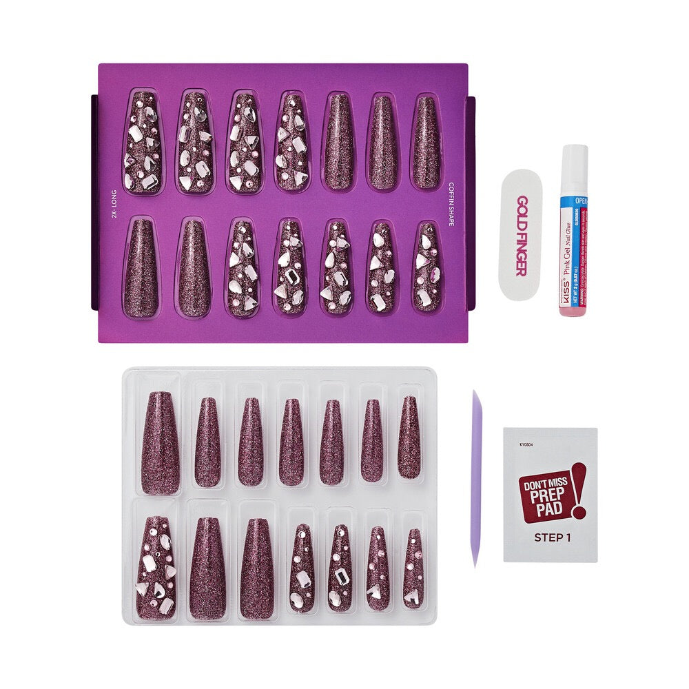 Gold Finger Handmade Nails - Diverted