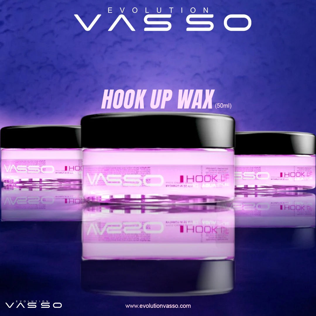 Vasso Hair Styling Wax Aqua Hook Up 50ml