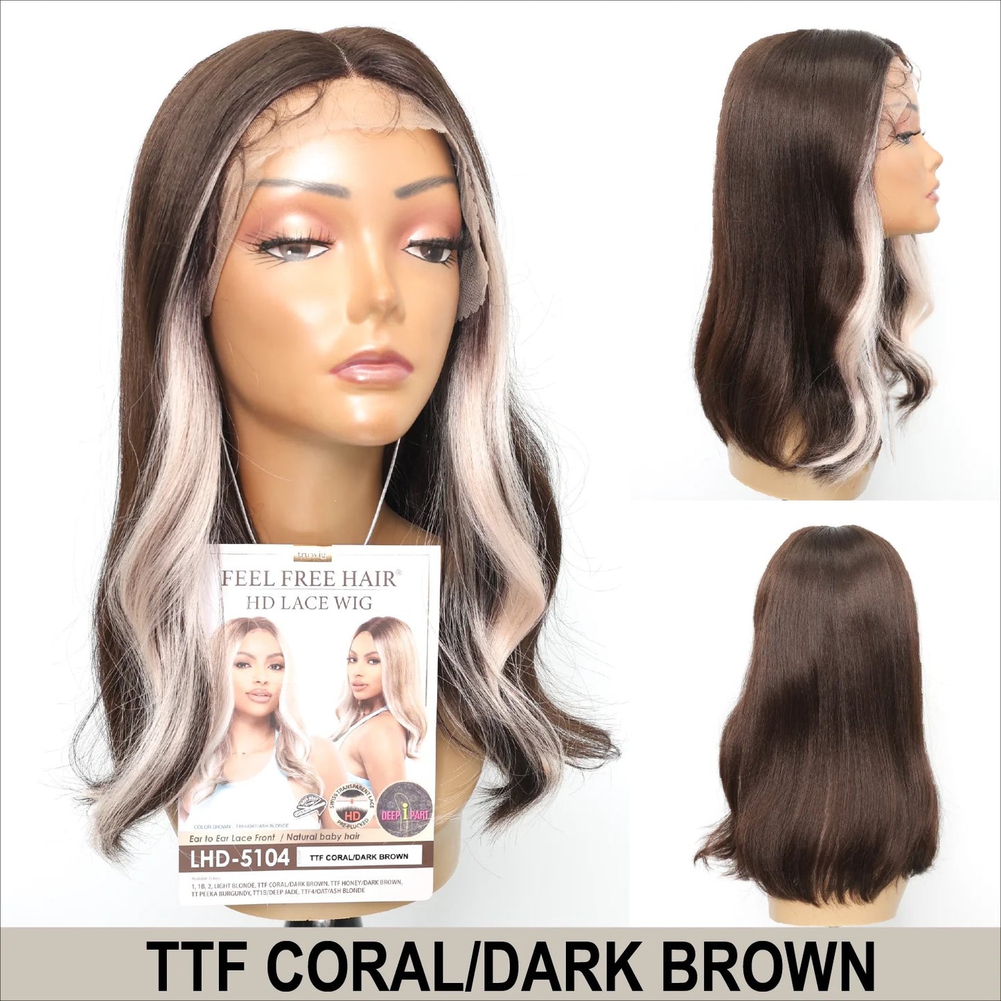 HR Tru Wig LHD-5104 HD Lace Wig