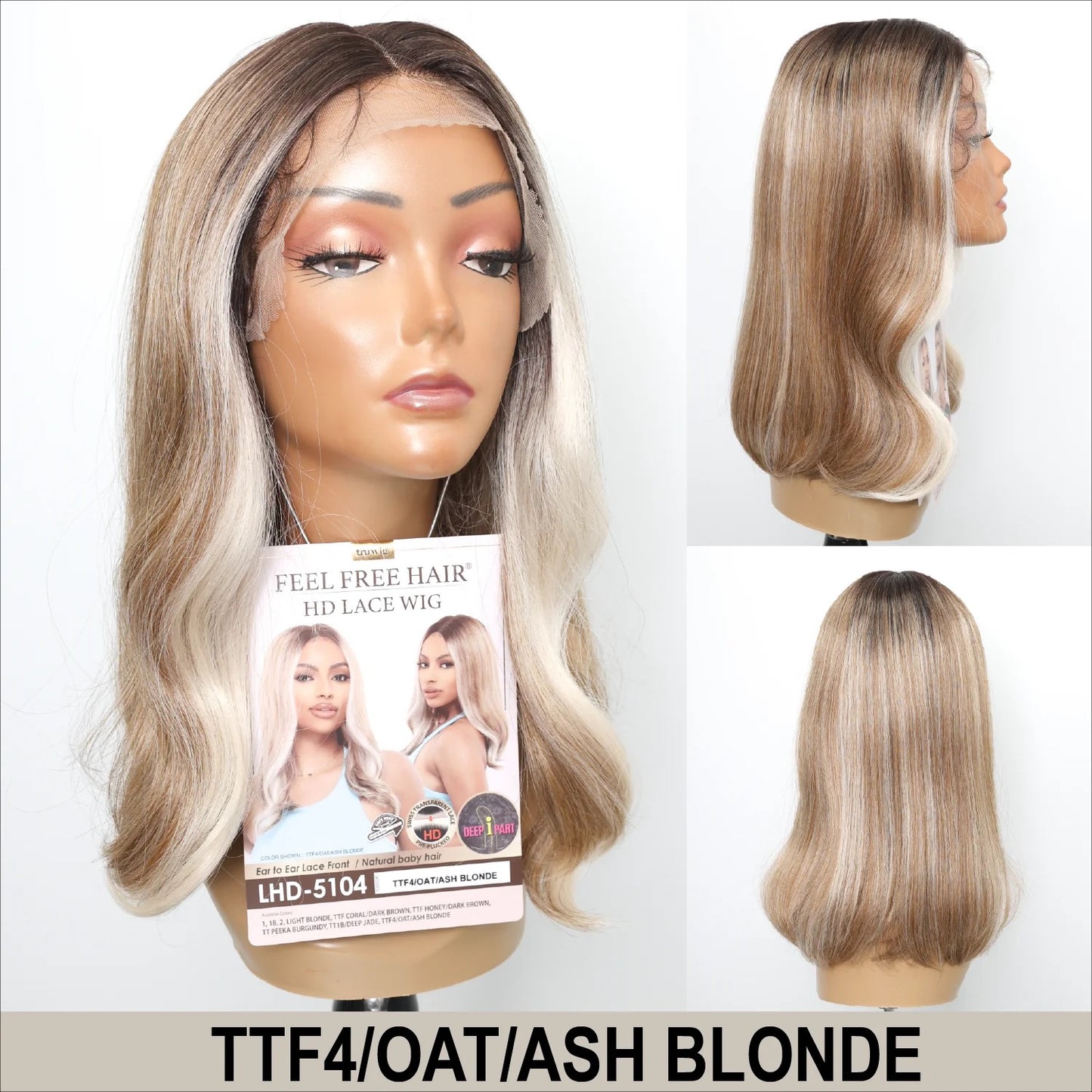 HR Tru Wig LHD-5104 HD Lace Wig