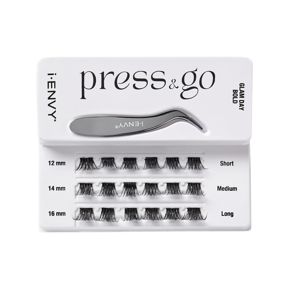 I Envy Press & Go Lash Clusters Kit - 02 Glam Day Bold