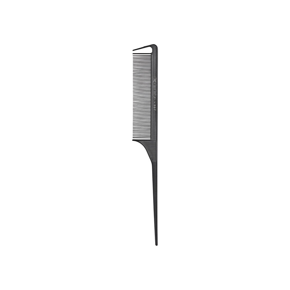 Red Parting Rat Tail Comb Assorted Chrome (Each)