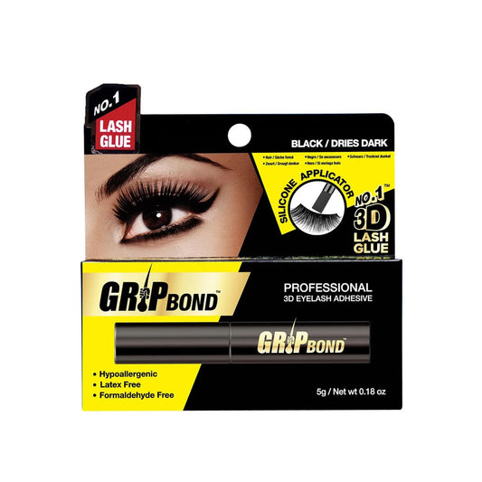 EBIN Eyelash Glue Grip Bond Black Stick Silicon Applicator