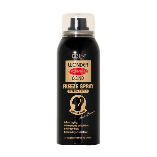 EBIN Wonder Ponytail Bond Freeze Spray - Extreme Hold 2.7OZ