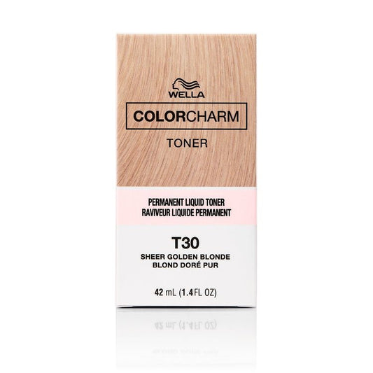 Wella Color Charm Liquid Toner T30 Sheer Golden Blonde